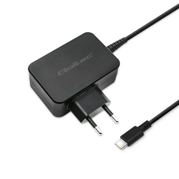 Qoltec 51024 oplader til mobil enhed Universel Sort Vekselstrm Hurtig opladning Indendrs #2