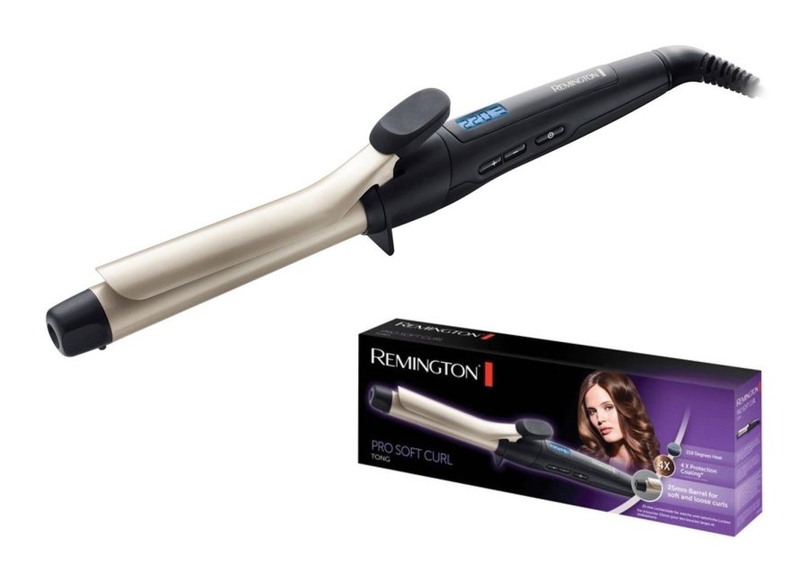 Remington CI6325 h�rstyler Kr�llejern Varm S�lv, Sort #2