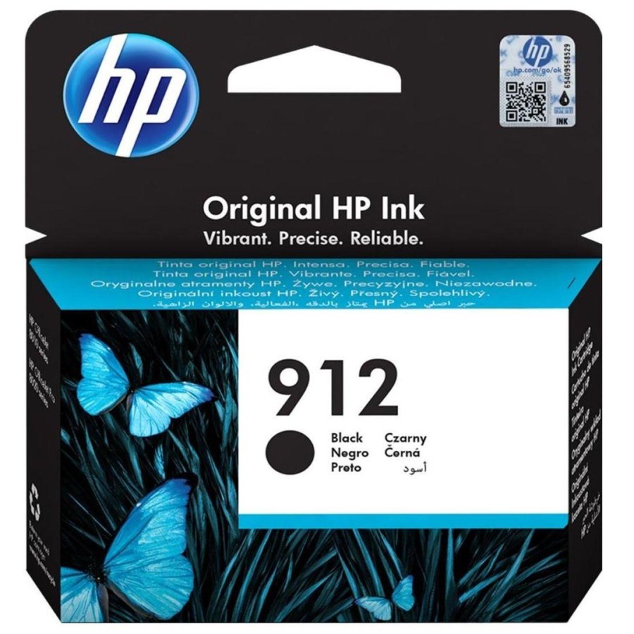 HP 912 Original Ink-blkpatron, sort #2