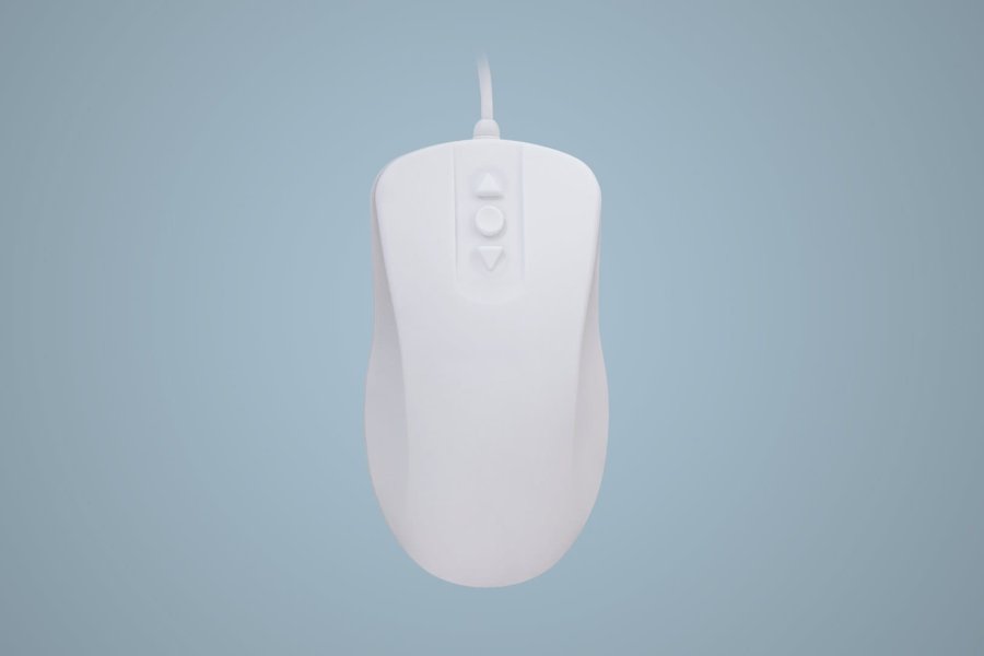 Contour Design Active Key AK-PMH12 mus Medicinsk Ambidextrous USB Type-A Optisk 1000 dpi #2