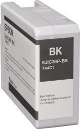 Epson C13T44C140 blkpatron 1 stk Original Sort #2