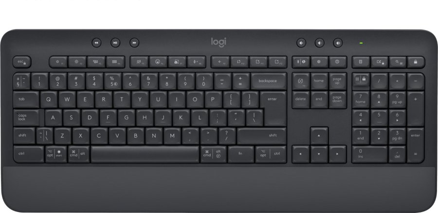 Logitech Signature K650 tastatur Kontor Bluetooth QWERTZ Ungarsk Grafit #2