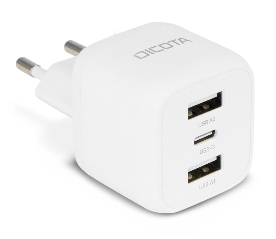 DICOTA D32069 oplader til mobil enhed Laptop, Smartphone Hvid Vekselstrm Hurtig opladning Indendrs #2