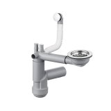 Siphon for 1-bowl granite sink - Space-Saver #1