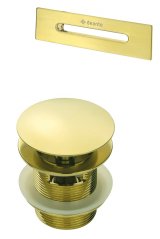 Bathtub accessories set - stopper and overflow #1