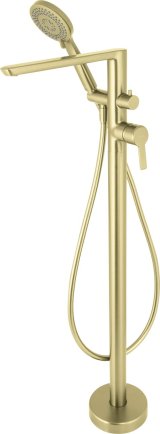 Freestanding bathtub mixer with shower set #1