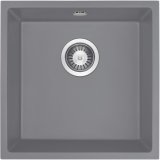 Suspended 1-bowl granite sink #1