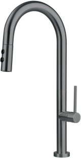 Kitchen faucet with pull-out spout - 2 types of spray #1