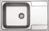 1-bowl steel sink with drainer #1