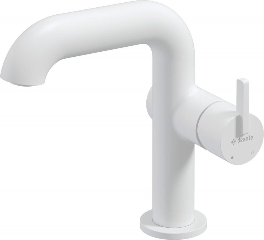 Washbasin mixer with rectangular spout #1
