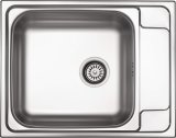 1-bowl steel sink with drainer #1