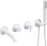 Concealed 4-hole bathtub mixer #1