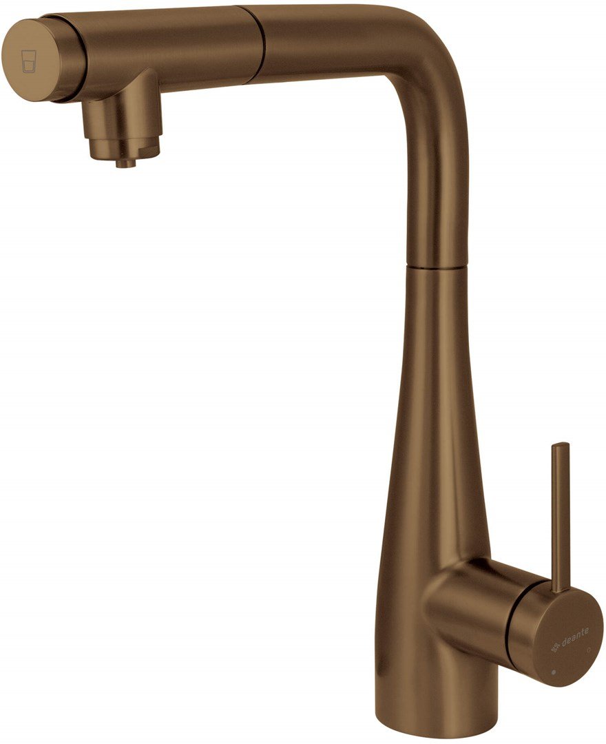 Kitchen faucet with water filter connection with pull-out spout #1