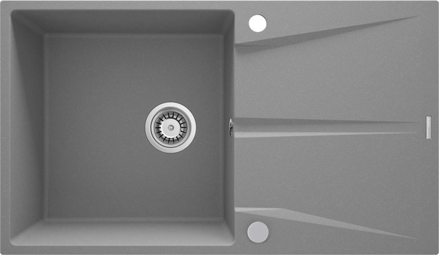 1-bowl granite sink with drainer #1