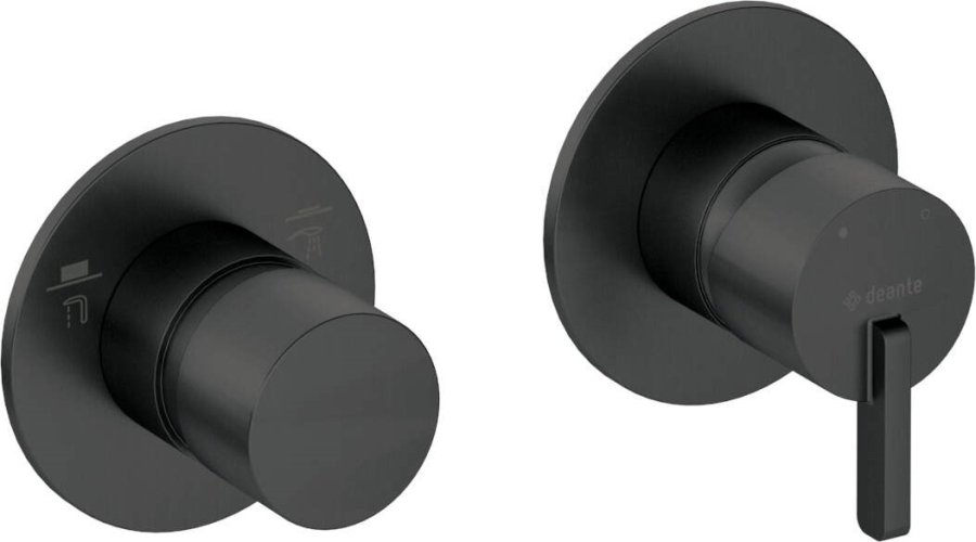 Shower mixer with shower switch - horizontal #1