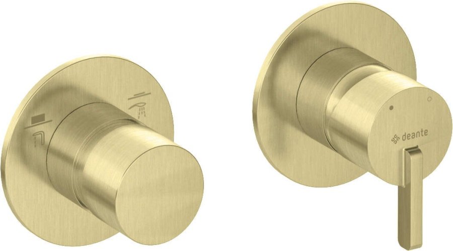 Shower mixer with shower switch - horizontal #1