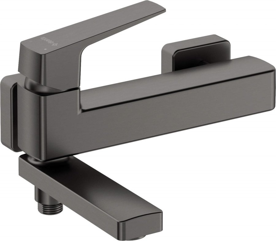 Wall-mounted bathtub mixer - with folding spout #1