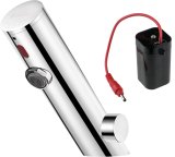 Touchless washbasin mixer with temperature control - 4xAA #1