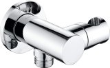 Round angled connector with handset holder #1