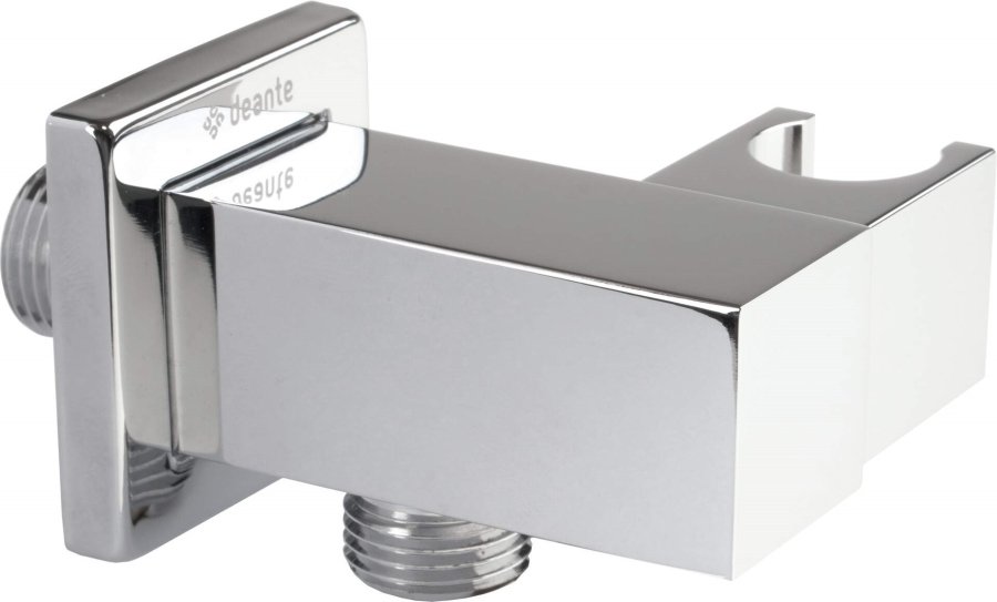 Square angled connector with handset holder #1