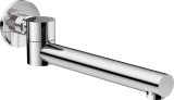 Foldable bathtub spout - round #1