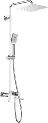 Shower head with bathtub mixer - movable spout #1