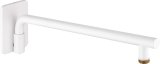 Wall-mounted movable shower spout - 400 mm #1