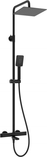 Rain shower with thermostatic bathtub faucet #1