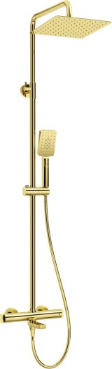 Rain shower with thermostatic bathtub faucet #1