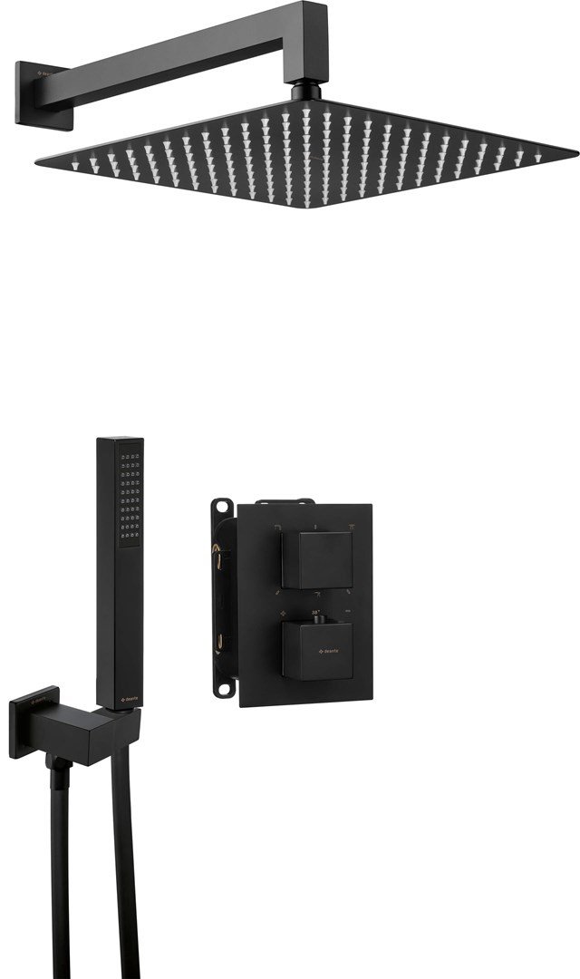 Concealed shower set with thermostatic BOX #1