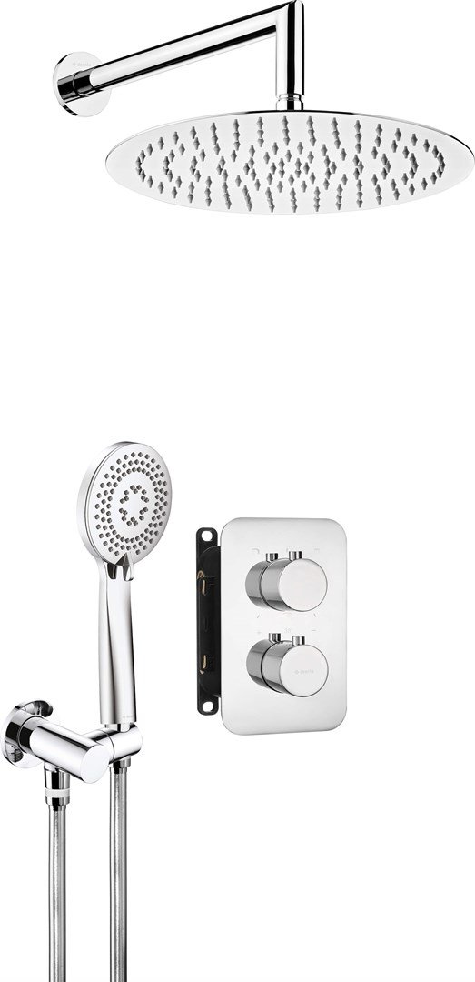 Concealed shower set with thermostatic BOX #1
