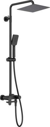Shower head with bathtub mixer - movable spout #1