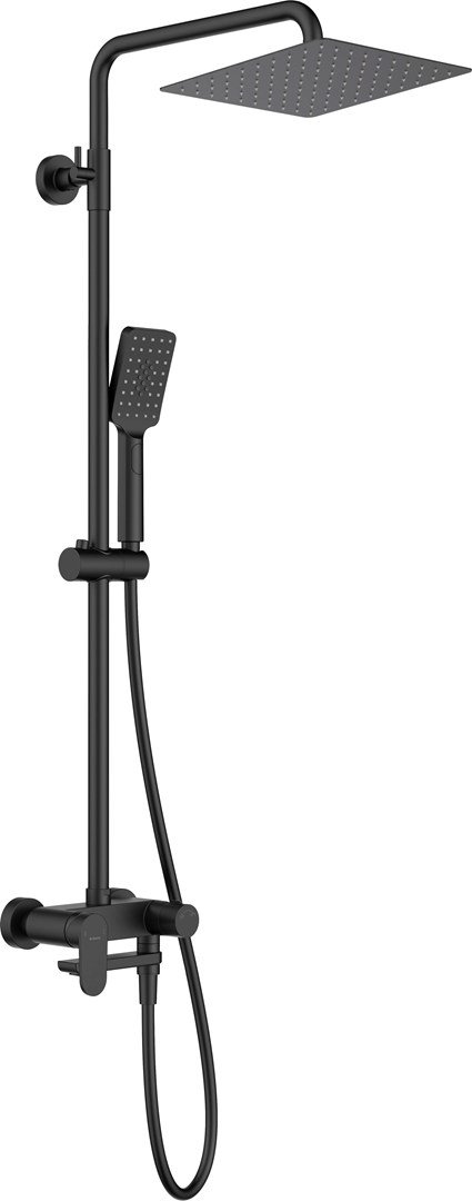 Shower head with bathtub mixer - movable spout #1