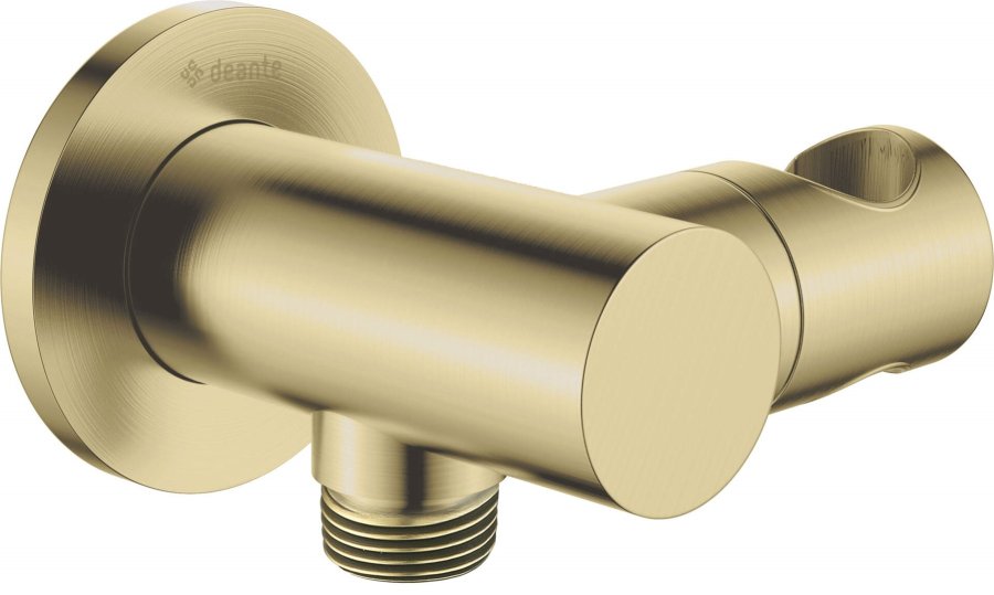 Round angled connector with handset holder #1