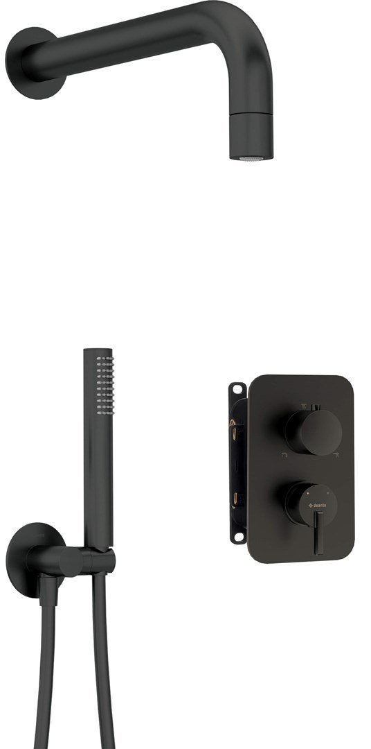 Concealed shower set with mixer BOX - with hand shower #1