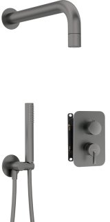 Concealed shower set with mixer BOX - with hand shower #1