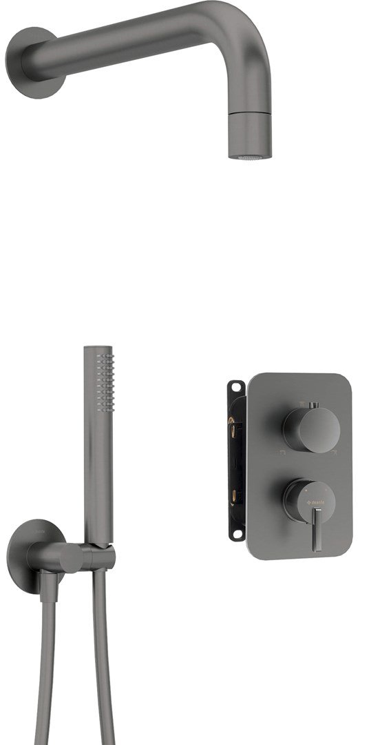 Concealed shower set with mixer BOX - with hand shower #1