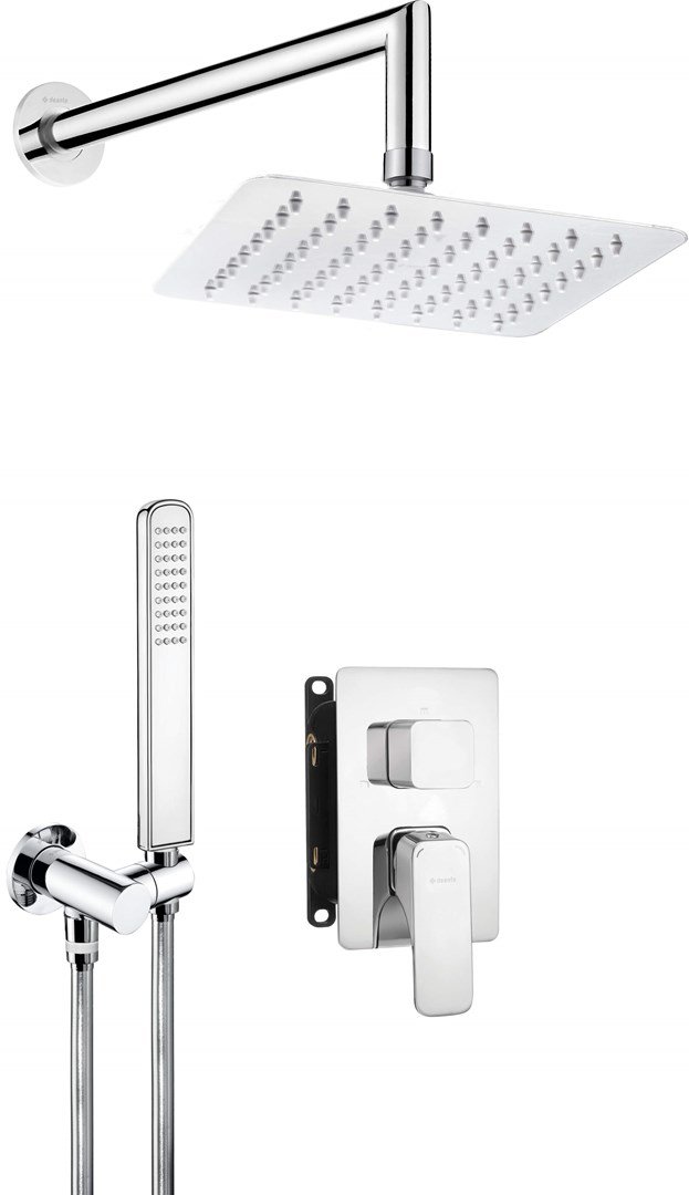Concealed shower set with mixer BOX #1