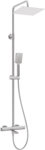 Rain shower with thermostatic bathtub faucet #1
