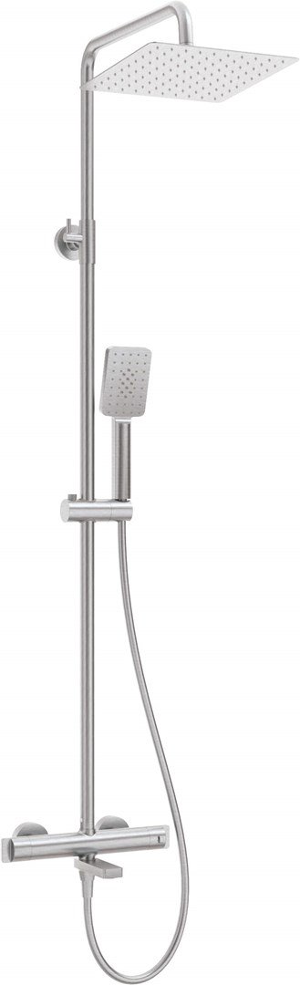 Rain shower with thermostatic bathtub faucet #1