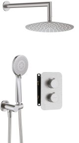 Concealed shower set with thermostatic BOX #1