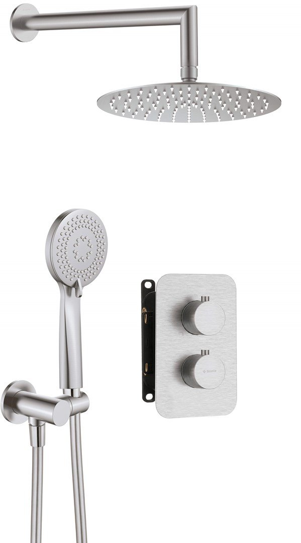 Concealed shower set with thermostatic BOX #1