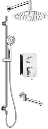 Concealed shower set with mixer BOX #1