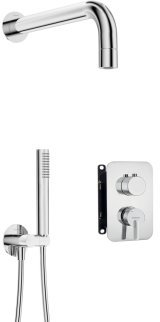 Concealed shower set with mixer BOX - with hand shower #1