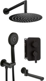 Concealed shower set with bath spout #1