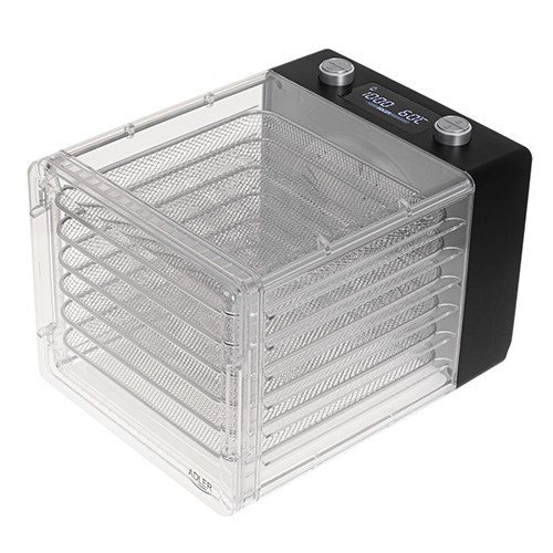 Adler | Food Dehydrator | AD 6660 | Power 600 W | Number of trays 6 | Integrated timer | Black #1