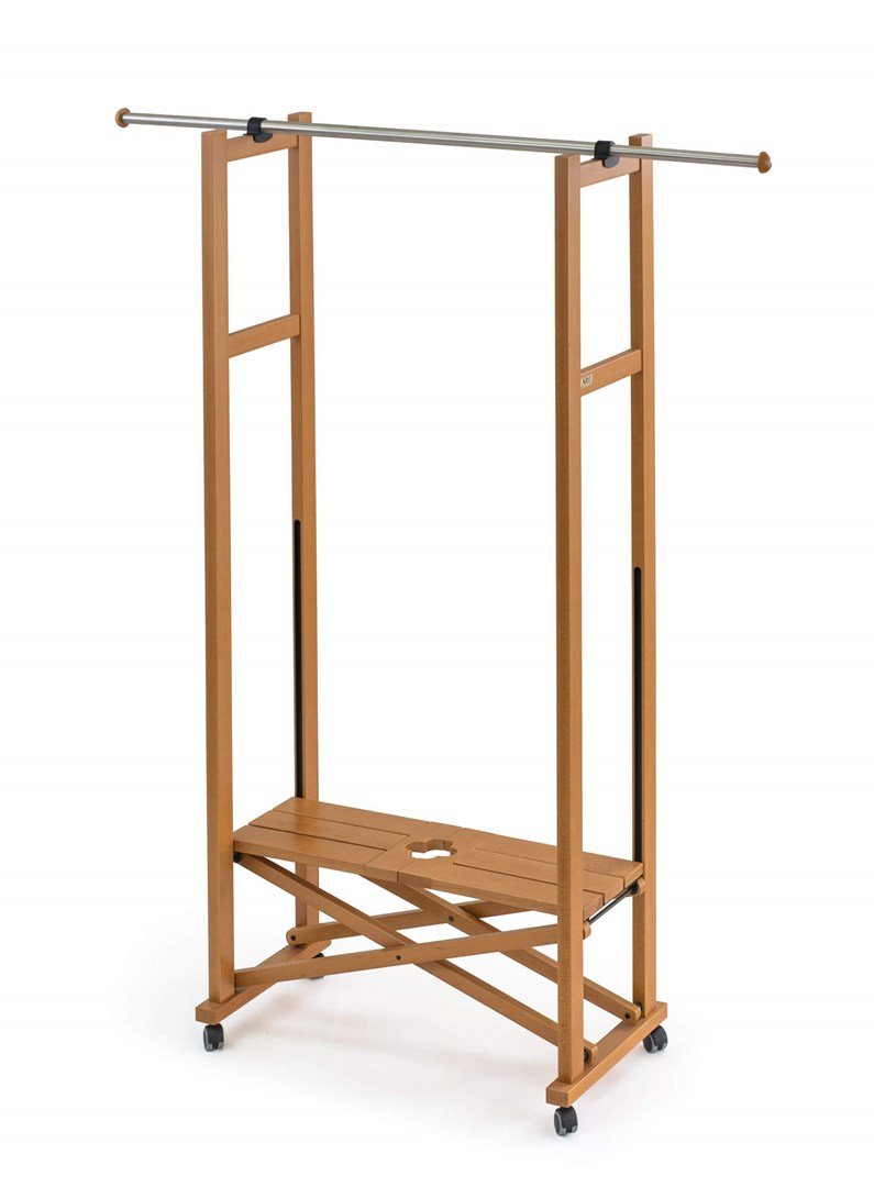 ARREDAMENTI ELIOS Clothes rack - 37 x 78 cm, Brown #1