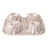 PATISSE PREMIUM Aluminium mould for 4 mini bundt cakes #1