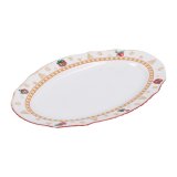 LA PORCELLANA BIANCA CHRISTMAS EDITION Oval tray 32 cm #1