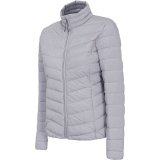 Women's jacket 4F cool light gray melange H4L21 KUDP003 27M S #1